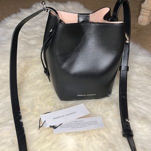 Rebecca Minkoff Kate mini bucket bag.